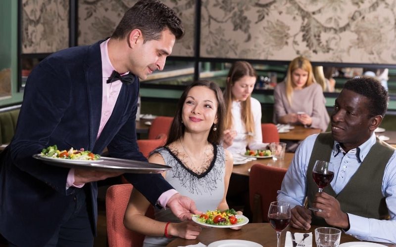 On table servers (Indian/foreigners)